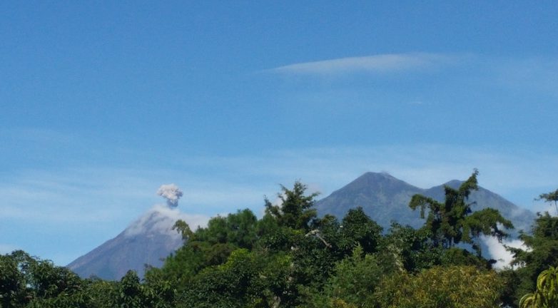 Volcan de Fuego Eruption